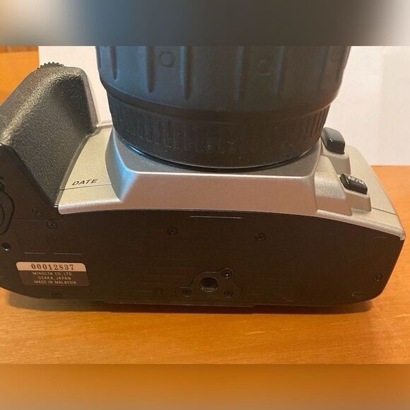 Minolta ST si Maxxum Camera Film SLR Not Working Plus Lens 28-90mm *For Parts* - Picture 7 of 7